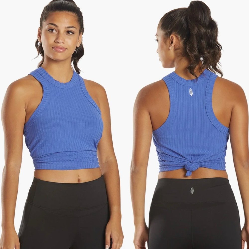Free People Movement African Violet Blissed Out Yoga Tank Size X-Small NWT